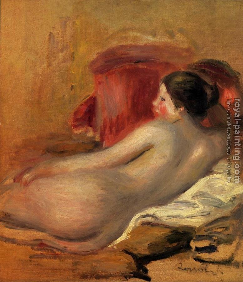 Pierre Auguste Renoir : Reclining Model
